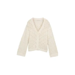 Ajour knit cardigan