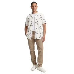 Allover embroidered shirt