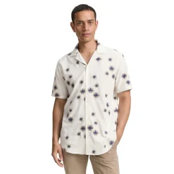 Allover embroidered shirt