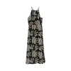 American neckline maxi dress