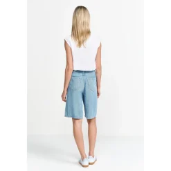 Bermuda Shorts Lyocell Denim