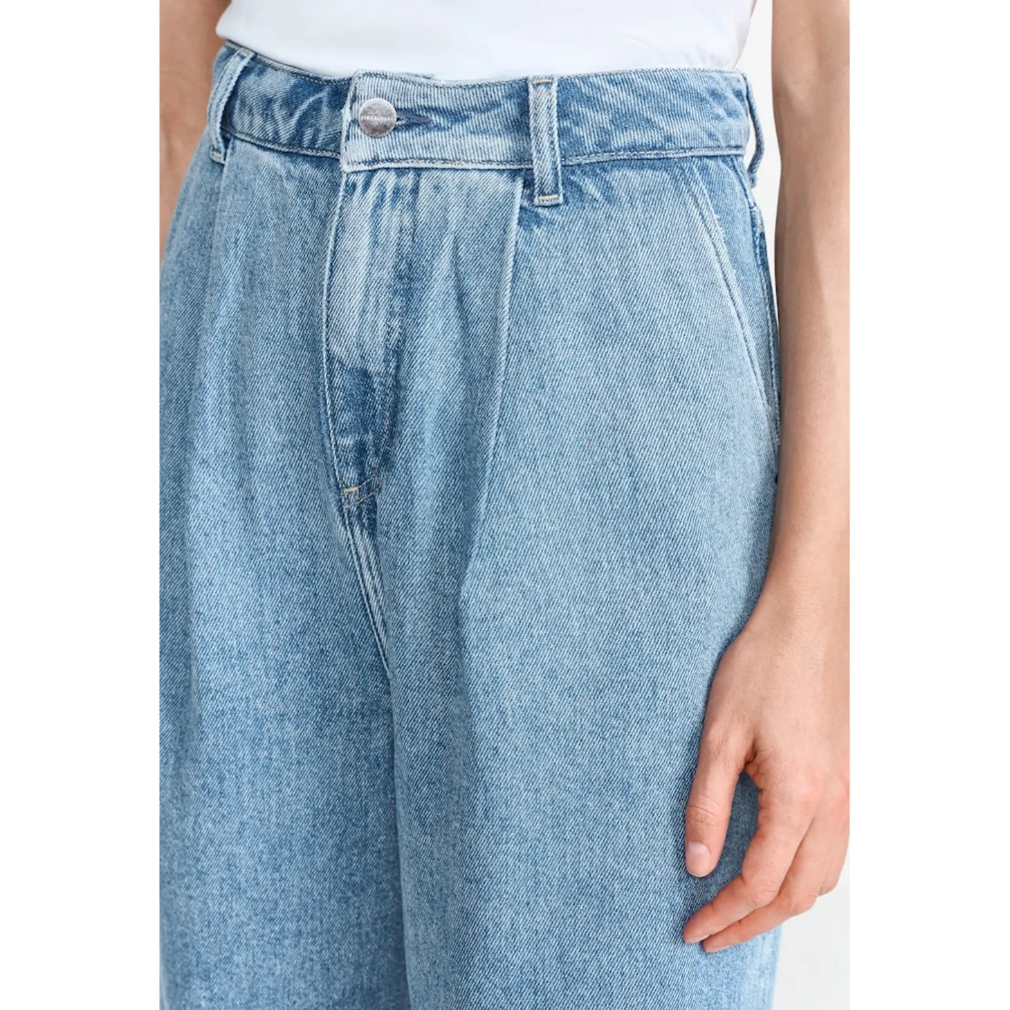 Bermuda Shorts Lyocell Denim