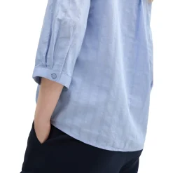 Blouse casual chambray