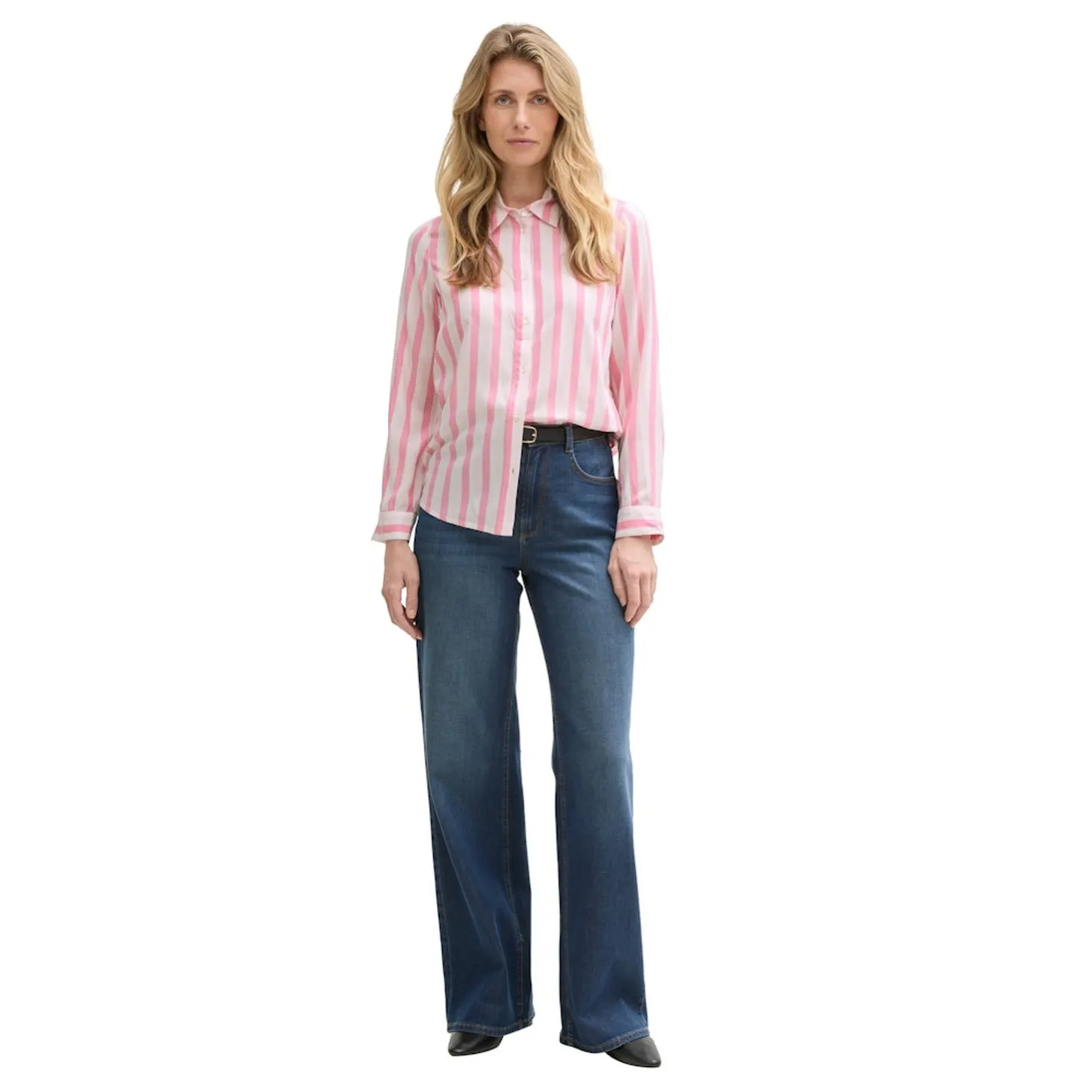 Blouse colourful striped