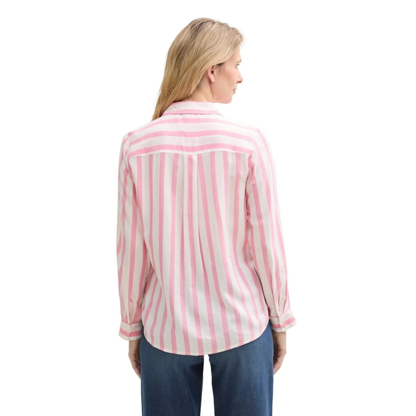 Blouse colourful striped