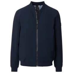 Blouson mit Strickbesatz