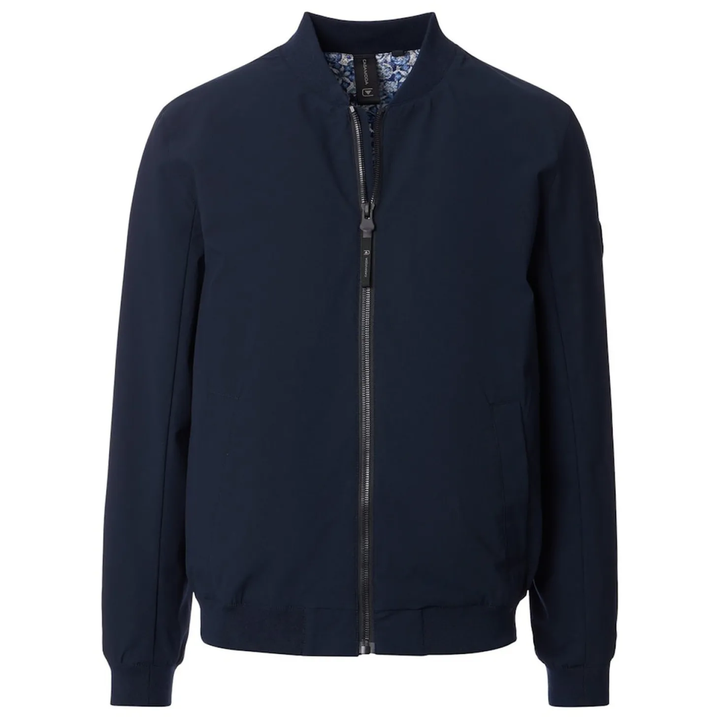 Blouson mit Strickbesatz