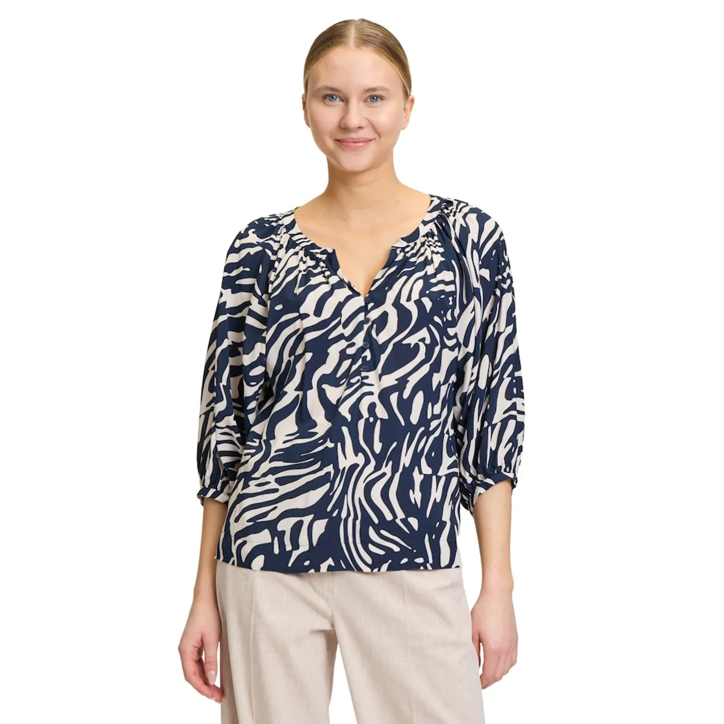 Bluse Kurz 3/4 Arm