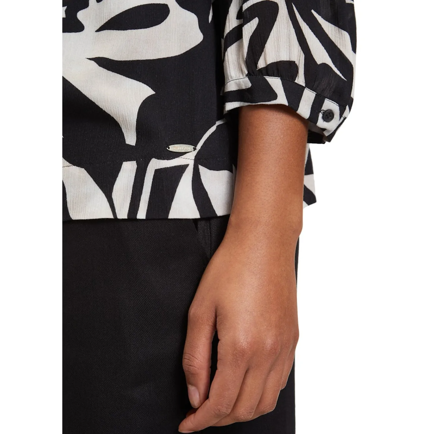 Bluse Kurz 3/4 Arm