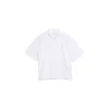 Boxy shirt with placket detail