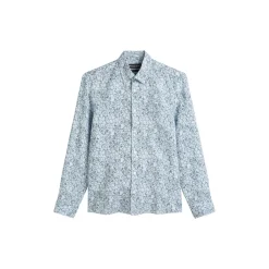 Button down collar, long sleev