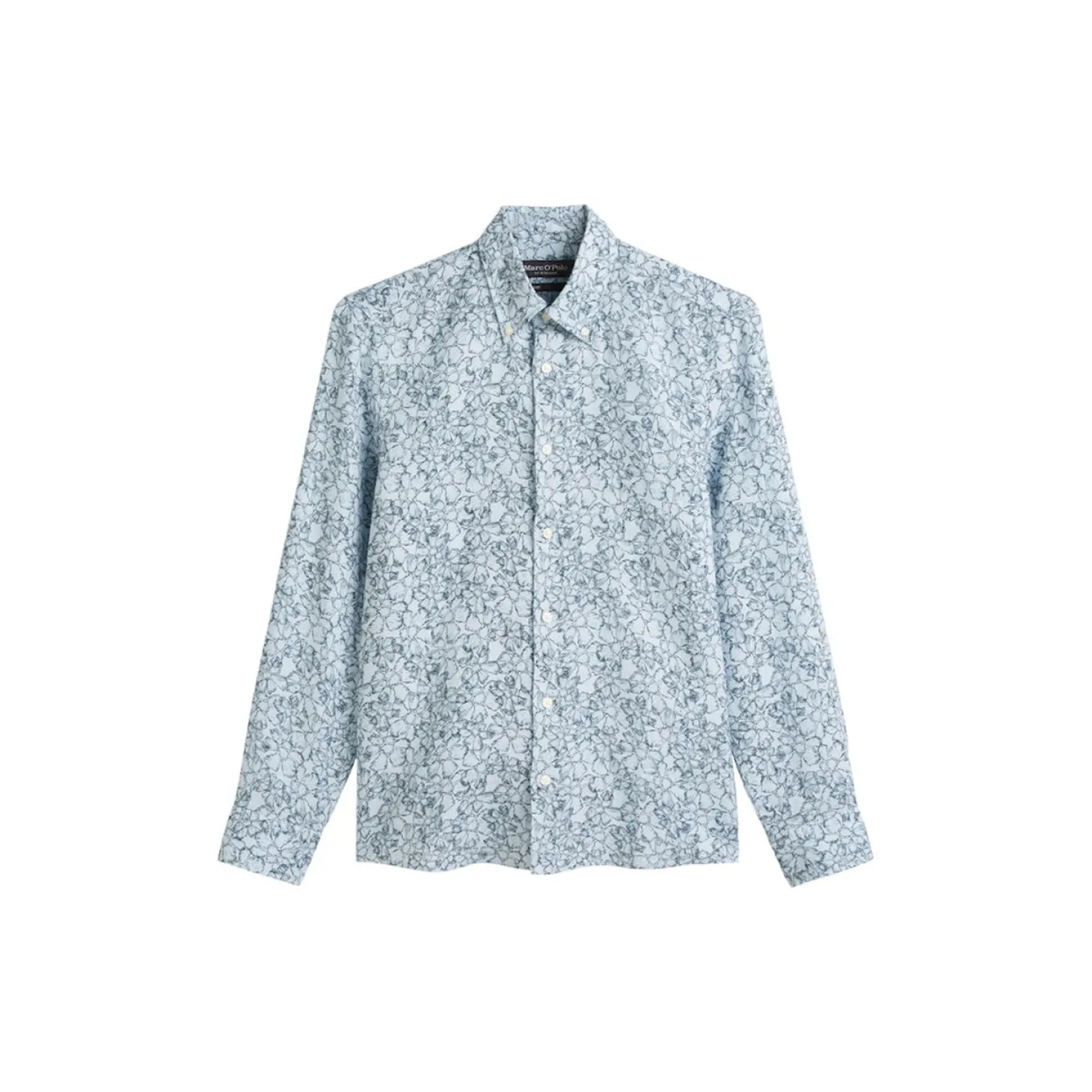 Button down collar, long sleev