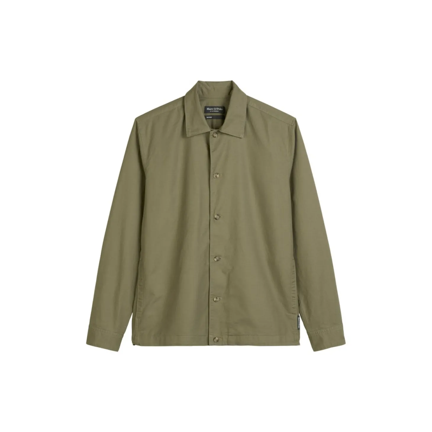 Camp collar overshirt, side se