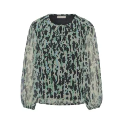 Chiffon tunic blouse w string