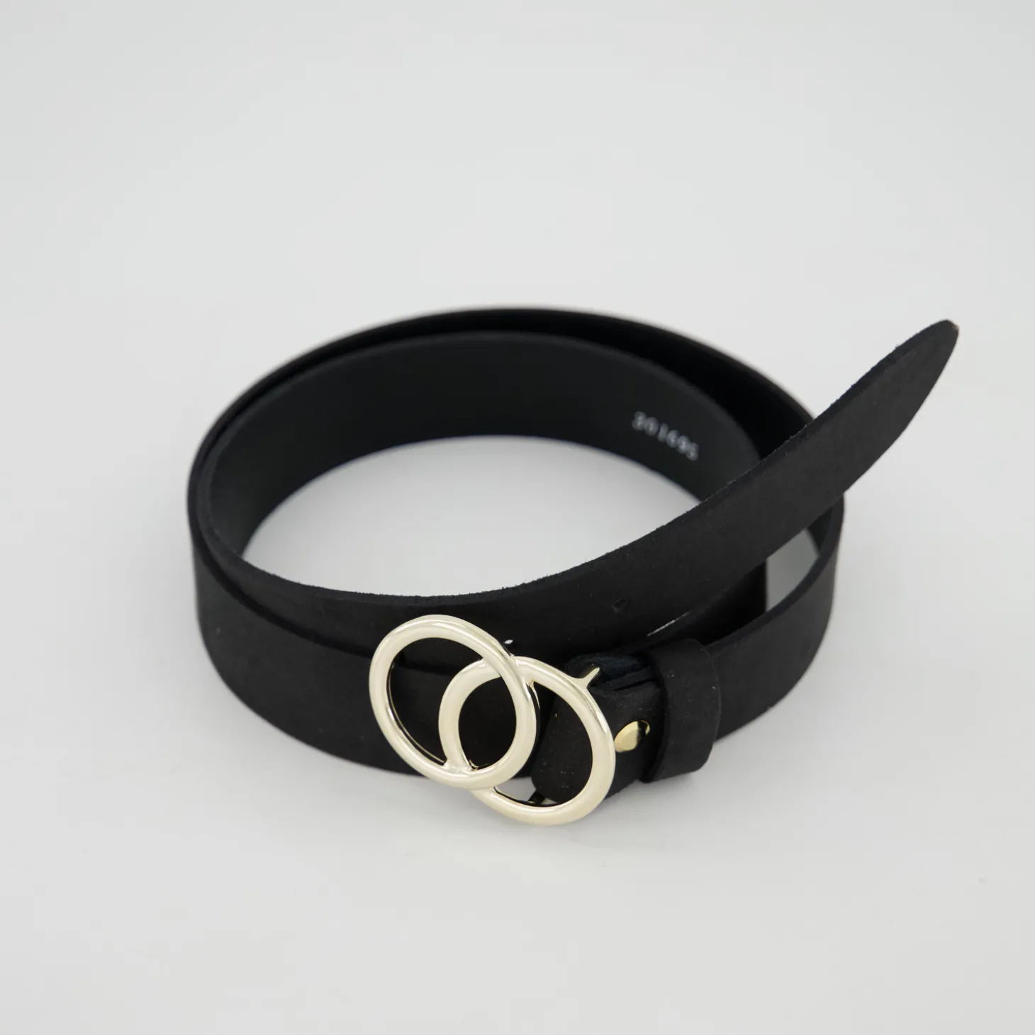 3CM VELOURS LEDERGUERTEL