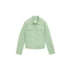 Colored denim jacket