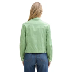 Colored denim jacket