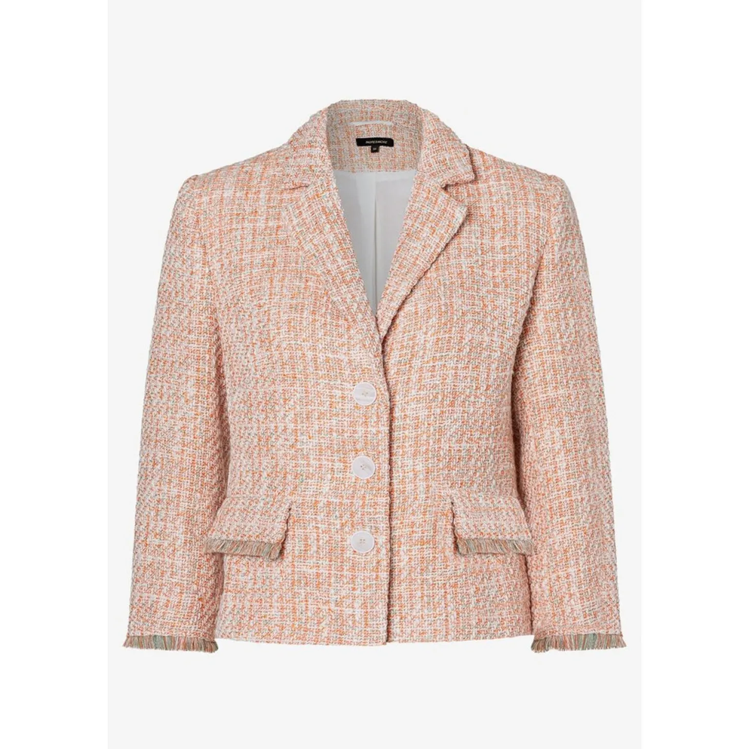 Coloured Bouclé Jacket