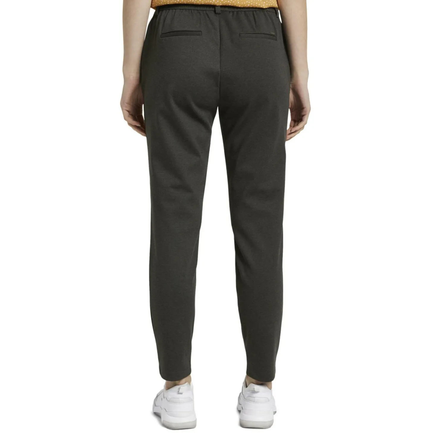 Constructed knitted pants