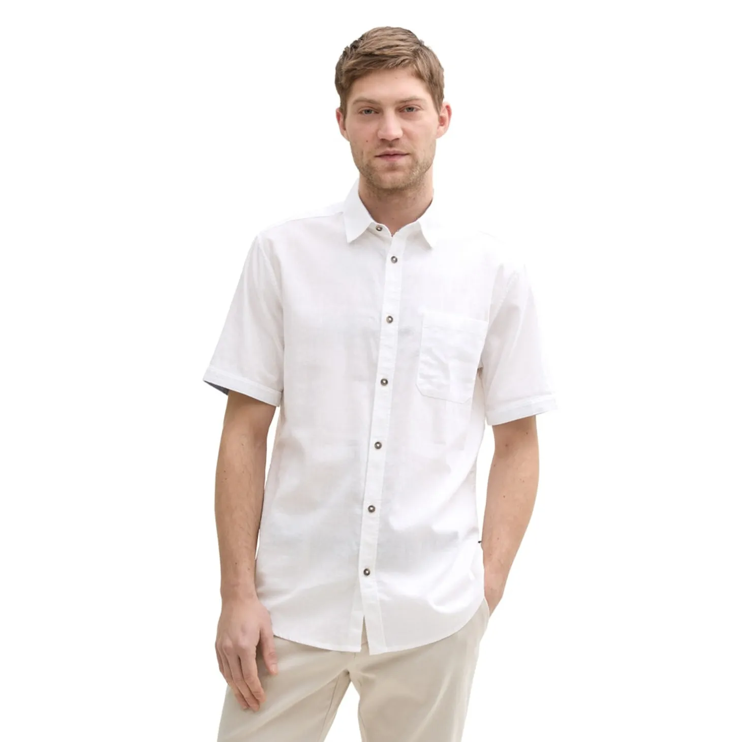 Cotton linen shirt