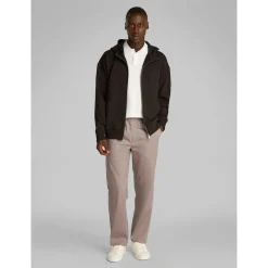 COTTON-STRETCH PULL UP PANT