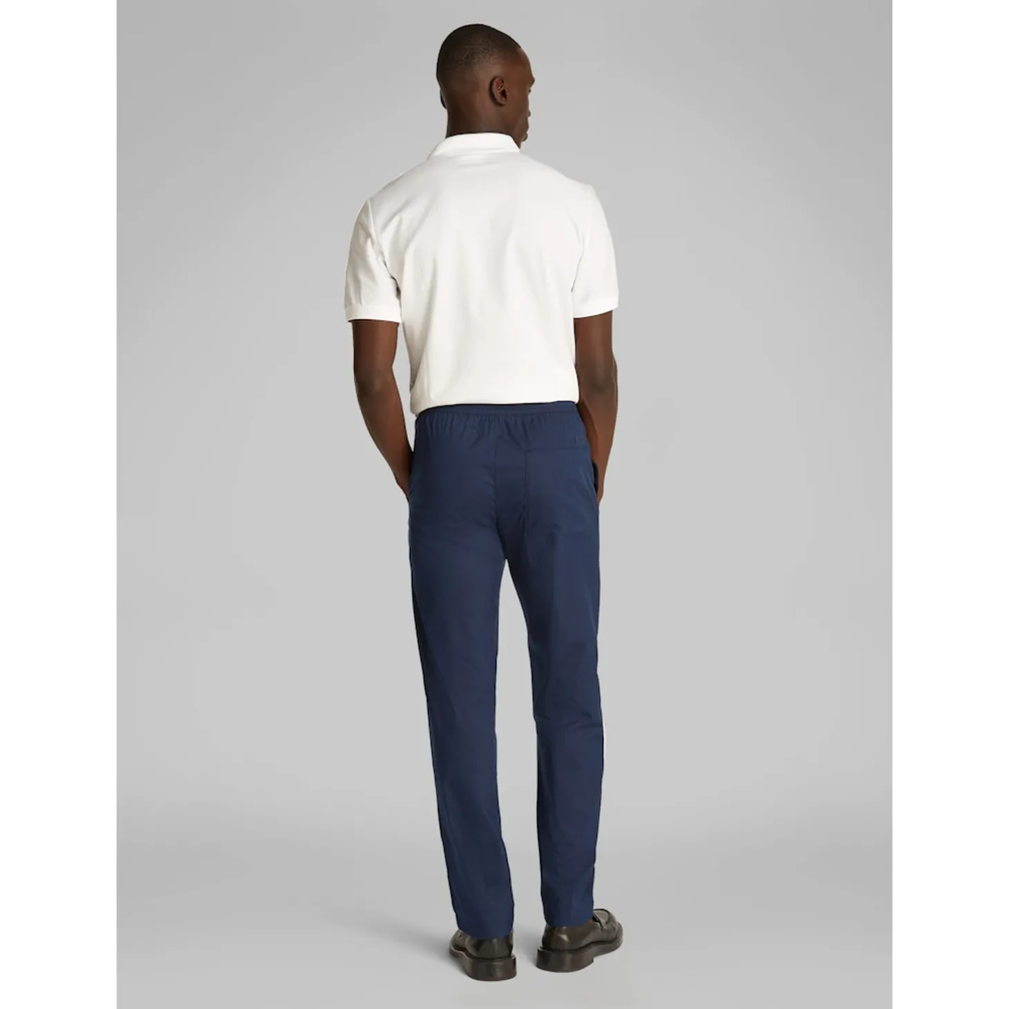 COTTON-STRETCH PULL UP PANT