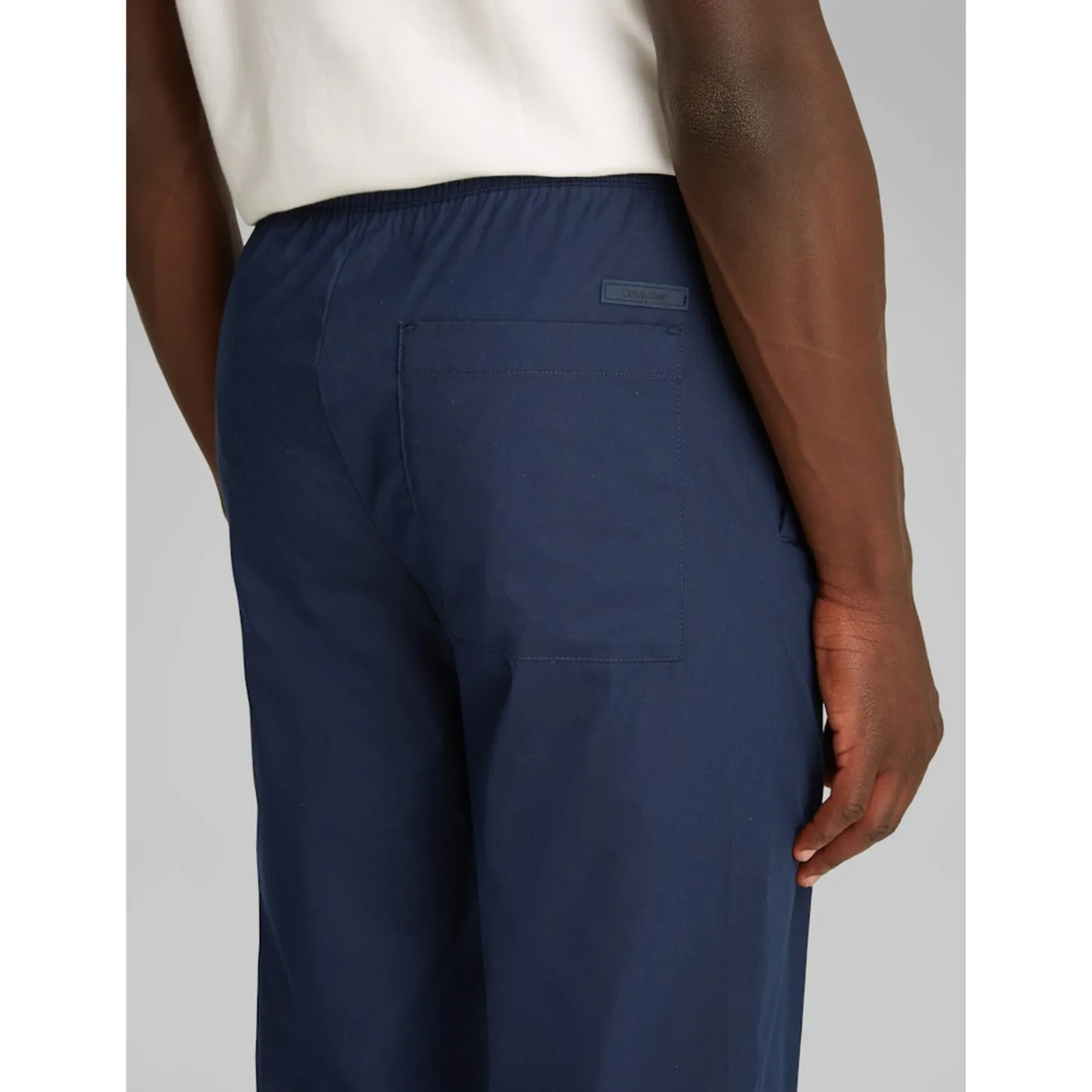 COTTON-STRETCH PULL UP PANT