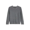 Crewneck, cotton linen, fine l