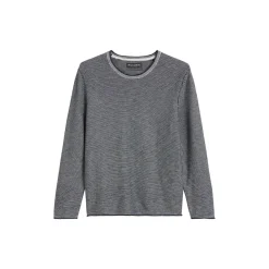 Crewneck, cotton linen, fine l