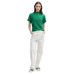 Crinkle batwing T-shirt