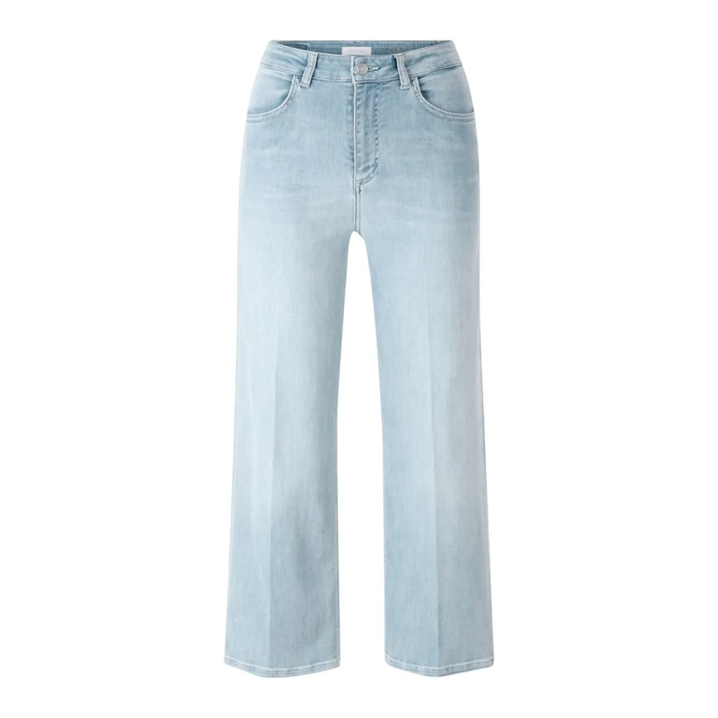 Culotte Light Blue Satin Denim