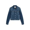 Denim Jacket, button closure,