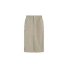 Denim Skirts, Maxi Length, Col
