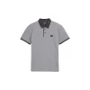 Detailed pique polo