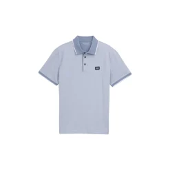 Detailed pique polo