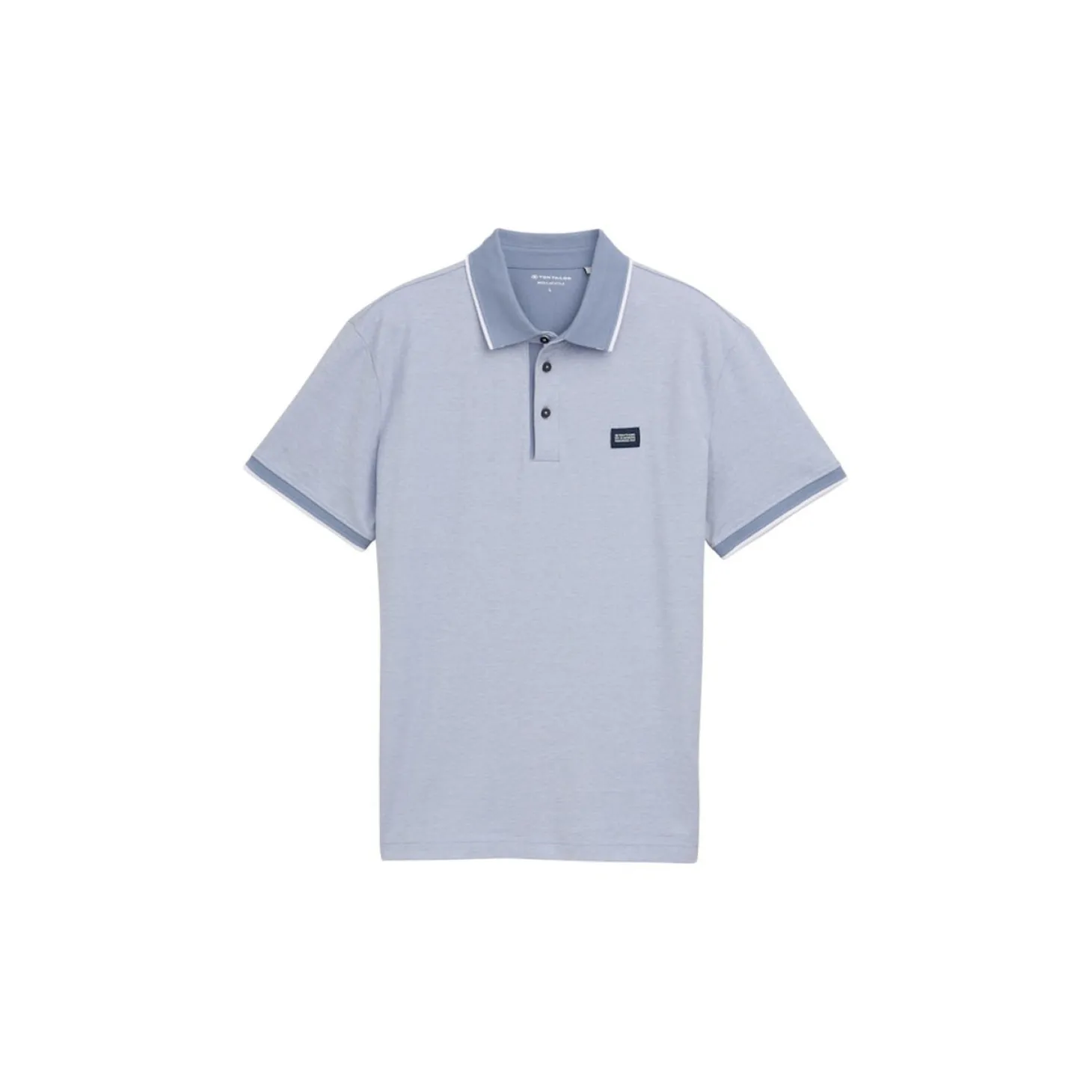 Detailed pique polo