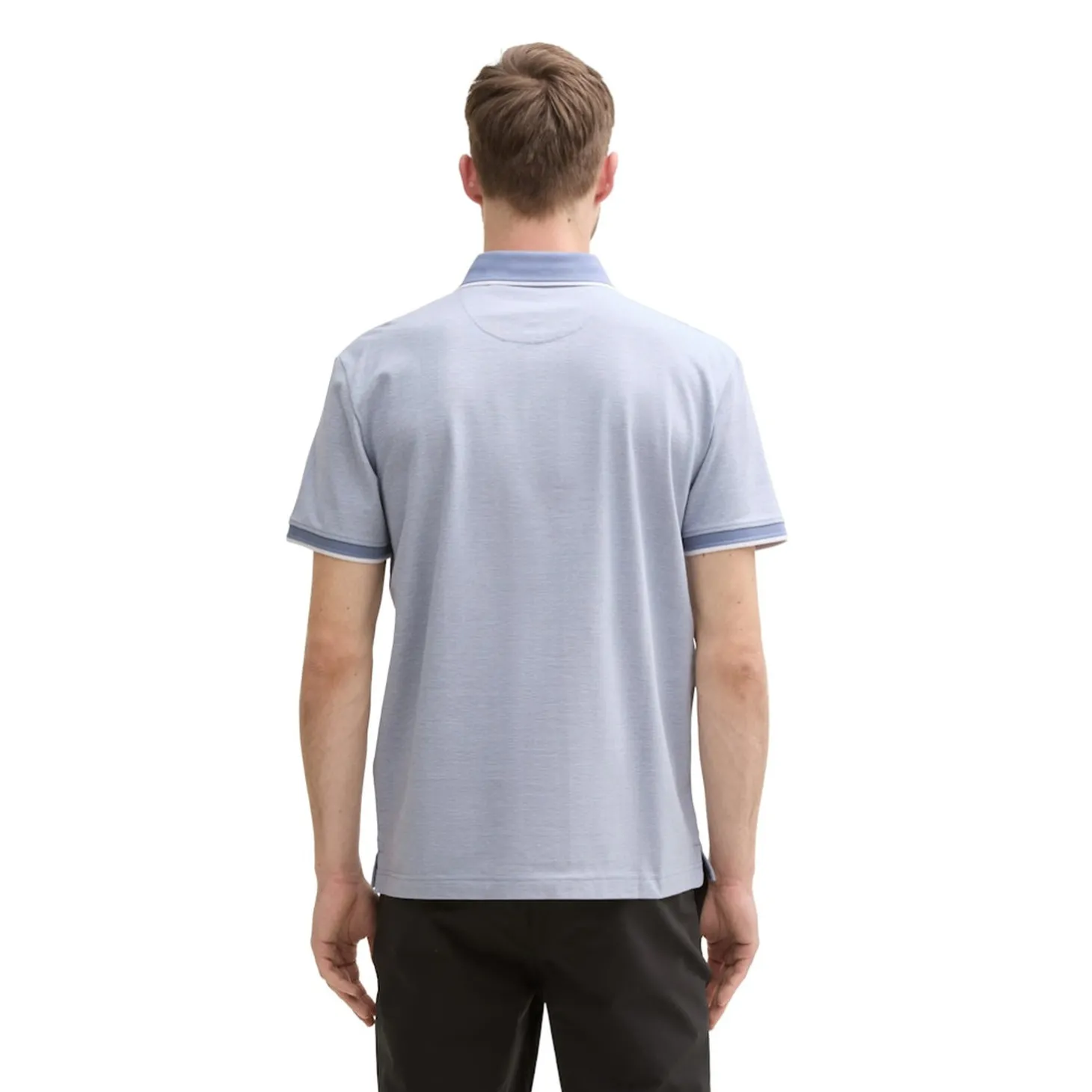 Detailed pique polo