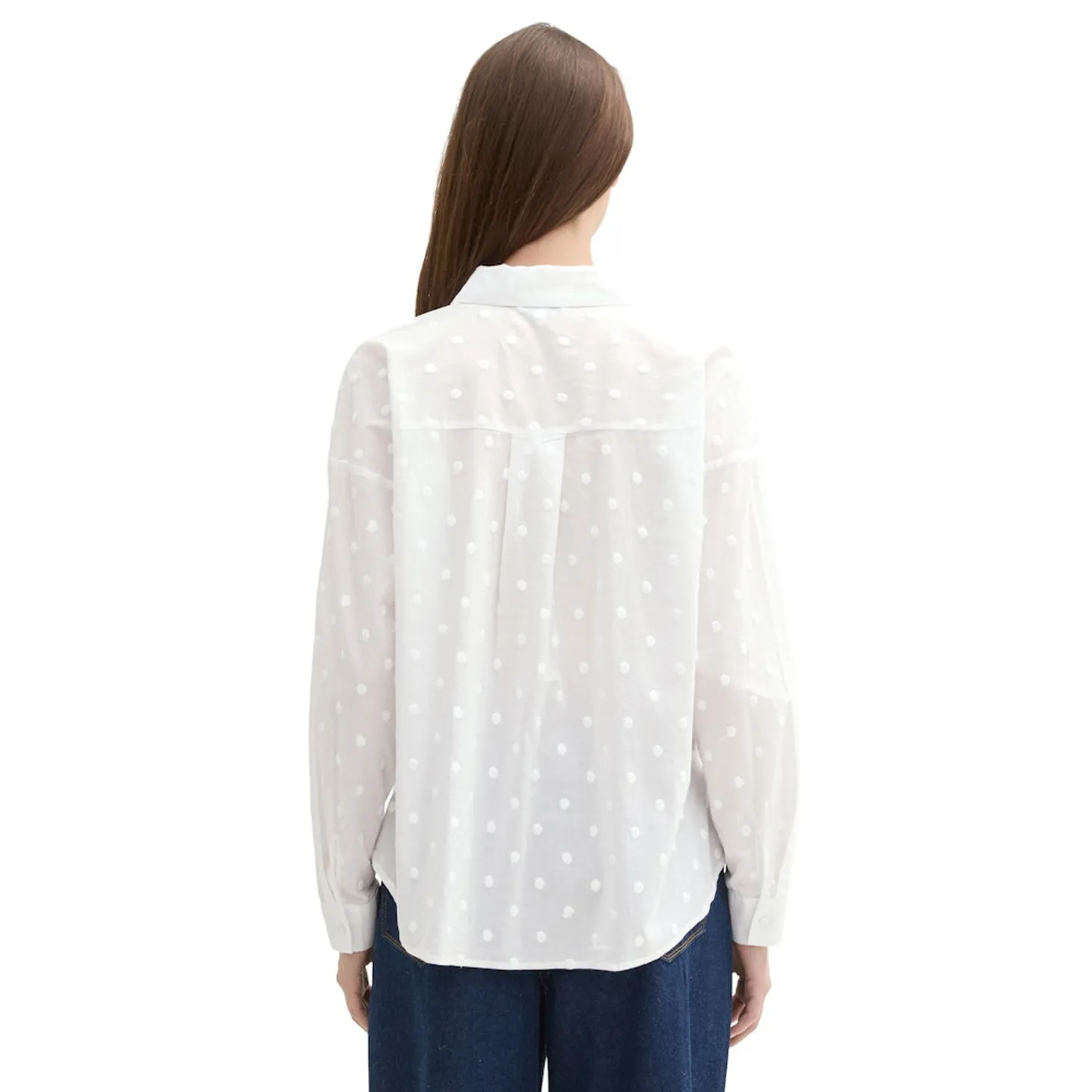 Dot structure blouse