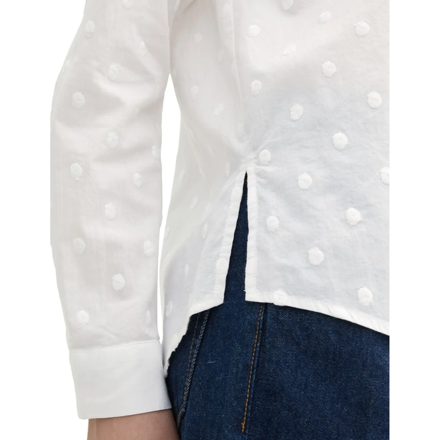 Dot structure blouse