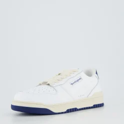DREW - WHITE / NAVY Leather