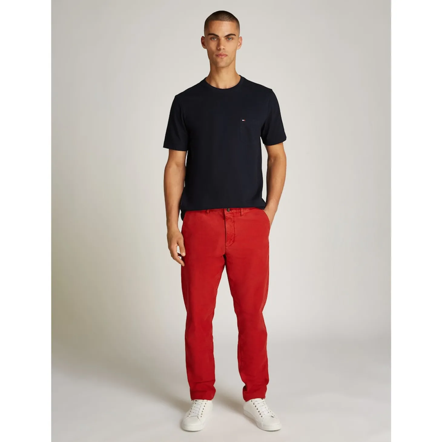 ESSENTIAL SOLID POCKET TEE