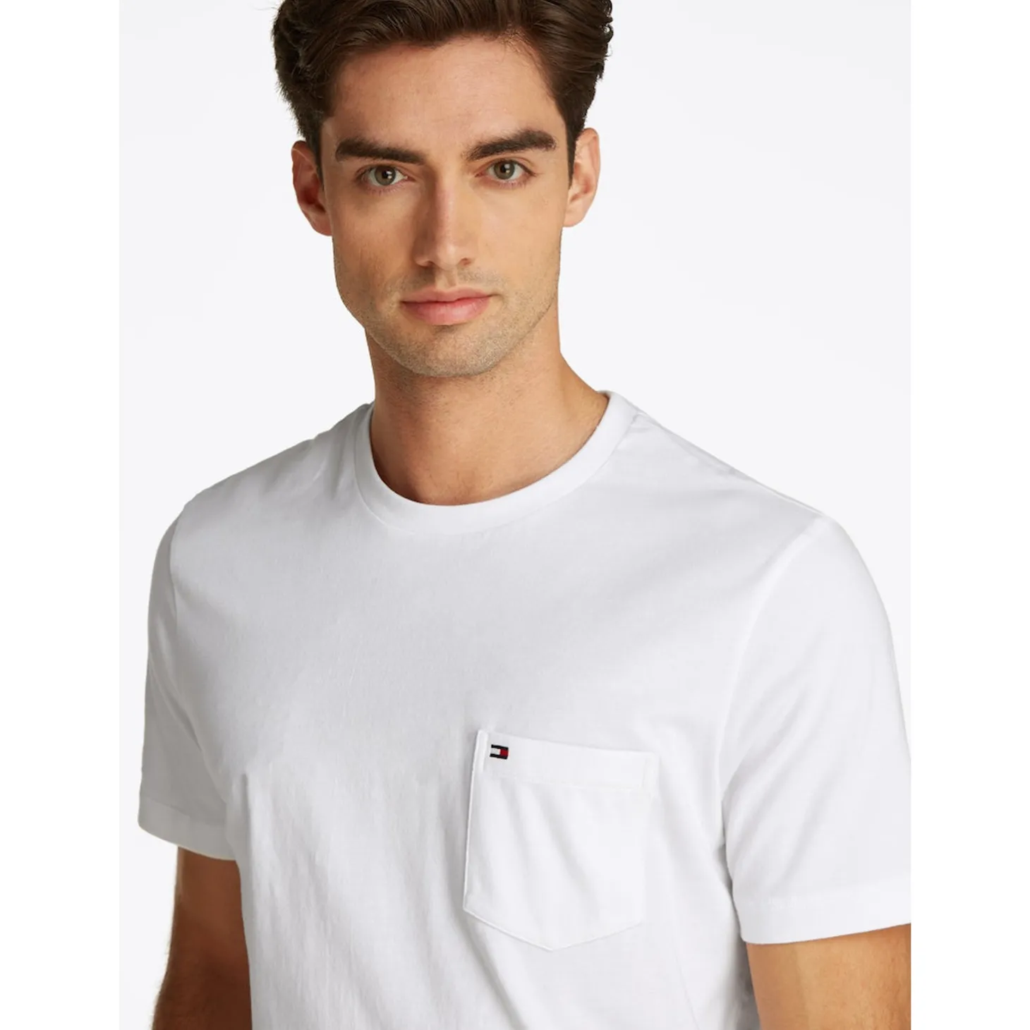 ESSENTIAL SOLID POCKET TEE
