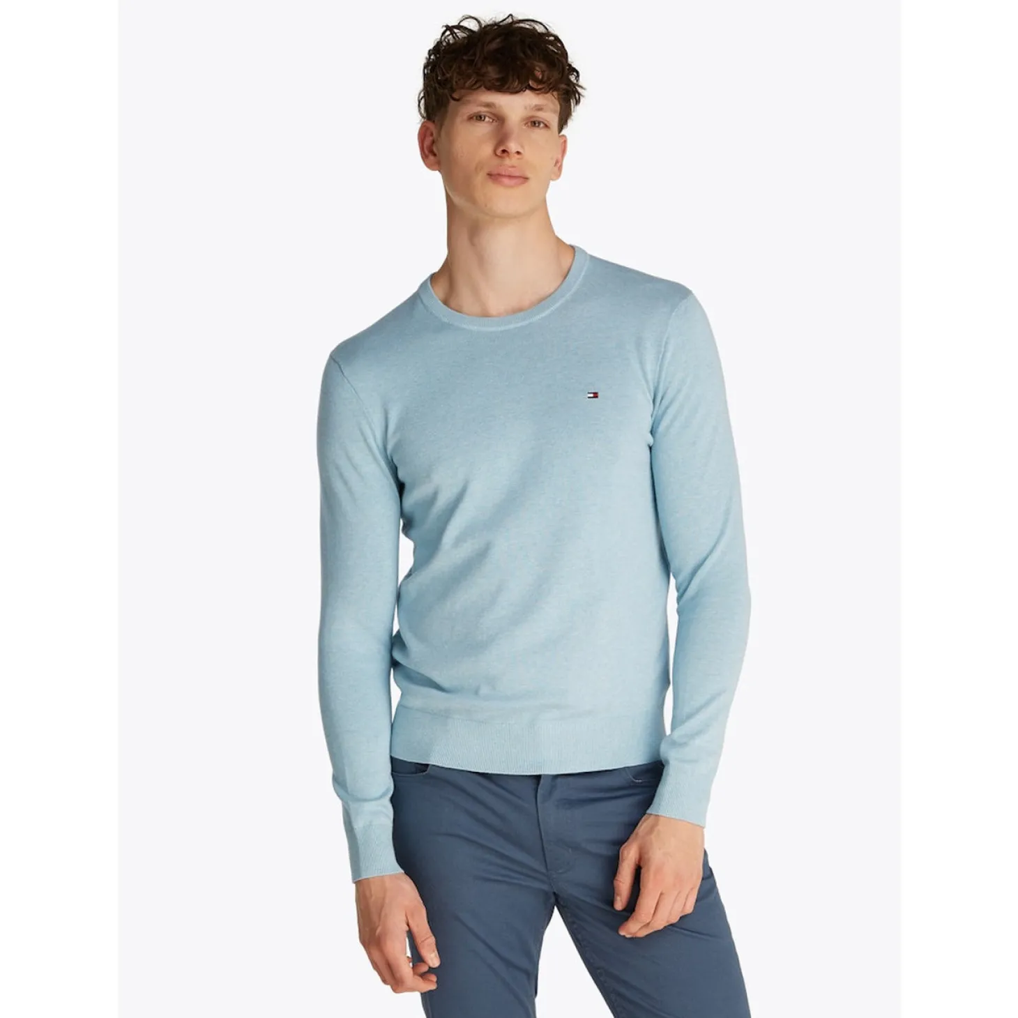 ESSENTIAL SSNL COTTON CREW NEC
