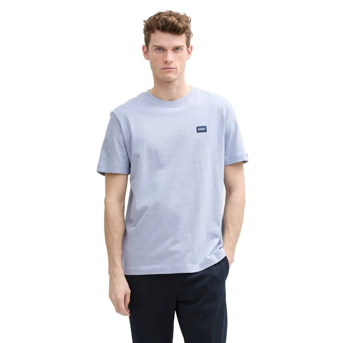 Fine striped t-shirt
