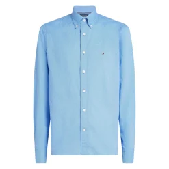 FLEX POPLIN FAKE SOLID RF SHIR