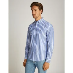 FLEX POPLIN NAUTICAL STP SHIRT