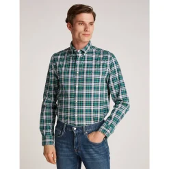 FLEX POPLIN PLAID SMALL RF SHI
