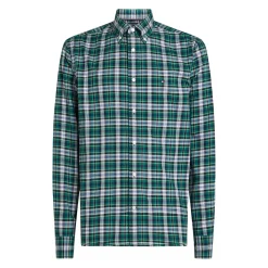 FLEX POPLIN PLAID SMALL RF SHI