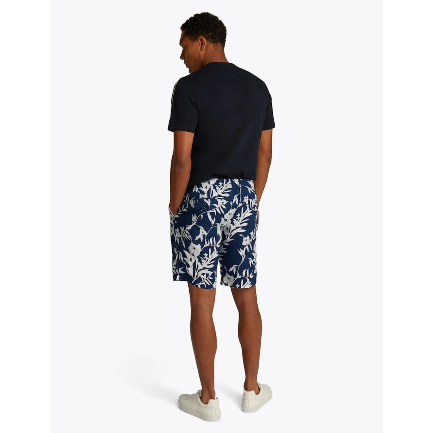 HARLEM PO LINEN PRINT SHORT