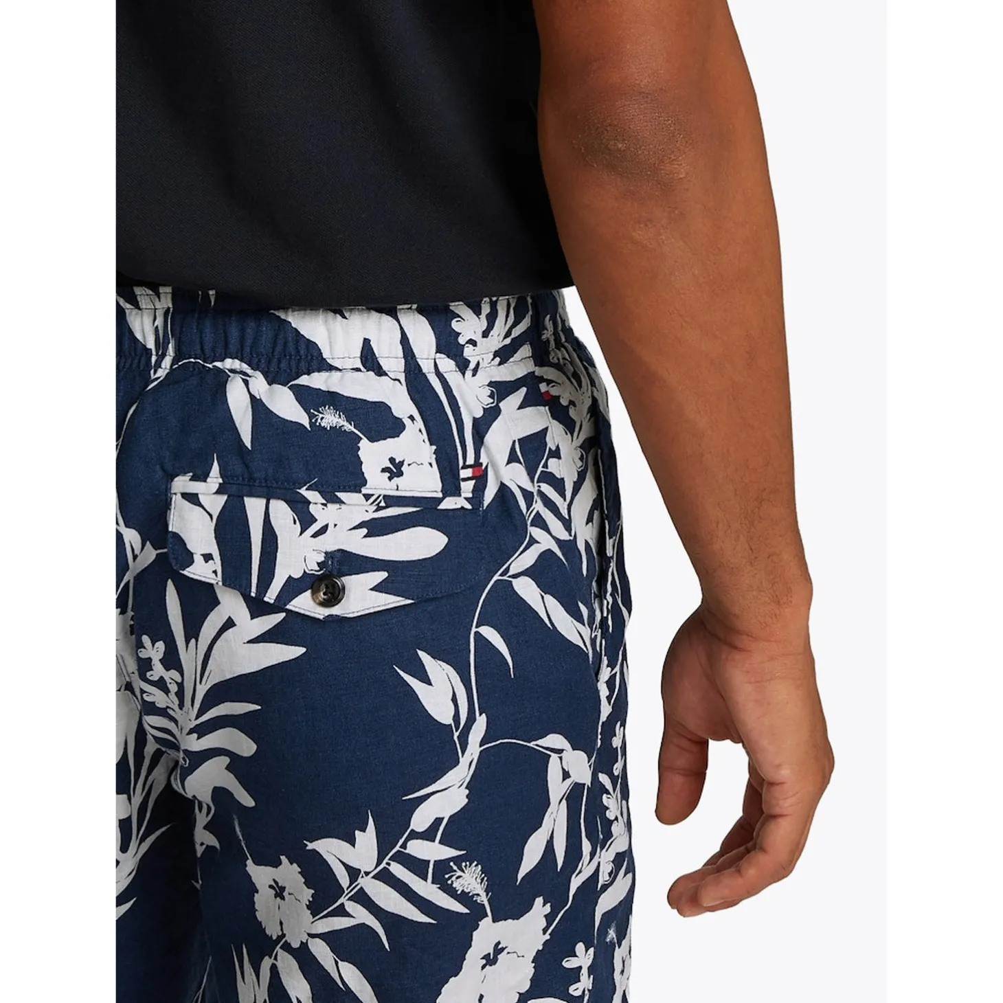 HARLEM PO LINEN PRINT SHORT